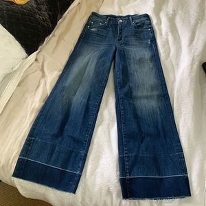 Mother Denim wide leg jeans